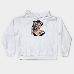 Zombie Geisha Kids Hoodie